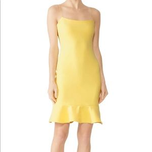 NWT LIKELY Yellow Banks Dress